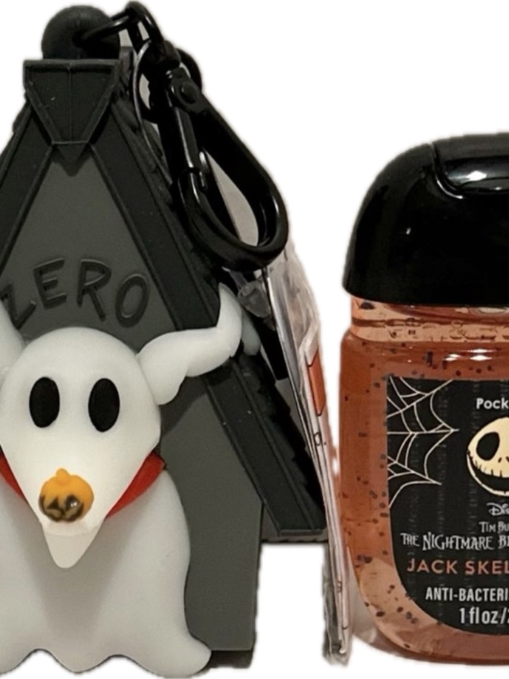 Bath & Body x Disney Light-Up Zero PocketBac Holder & Jack Skellington Sanitizer